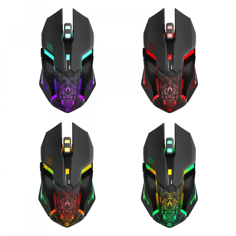 Mysz bezprzewodowa, Defender TRIGGER GM-934, czarna, optyczna, 3200DPI