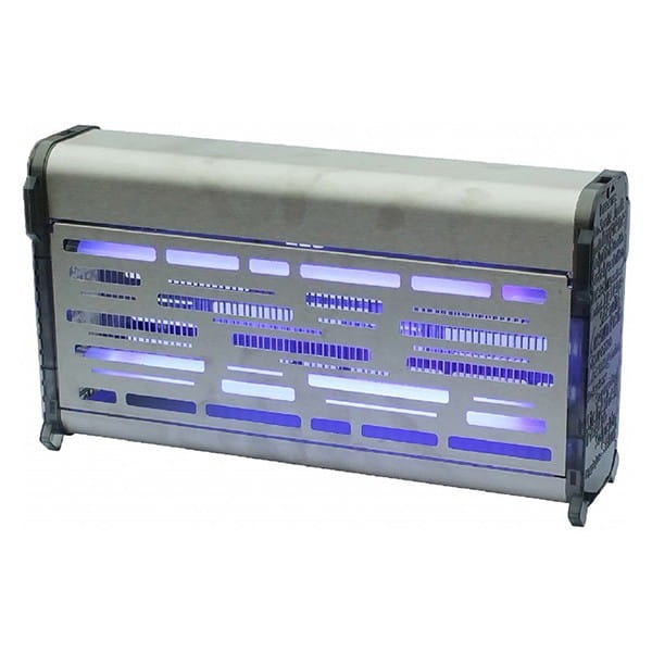 Elektryczna łapka na owady 3700 V, do 150 m2, 40W, srebrny, Format1, IP20