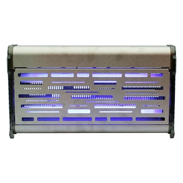 Elektryczna łapka na owady 3700 V, do 150 m2, 40W, srebrny, Format1, IP20