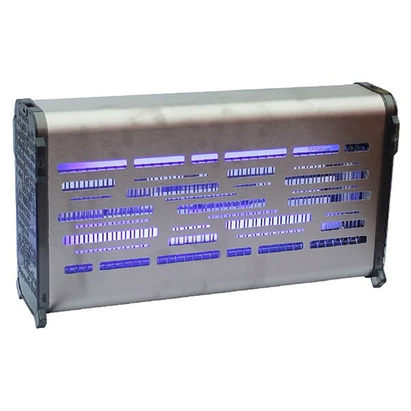 Elektryczna łapka na owady 3700 V, do 150 m2, 40W, srebrny, Format1, IP20