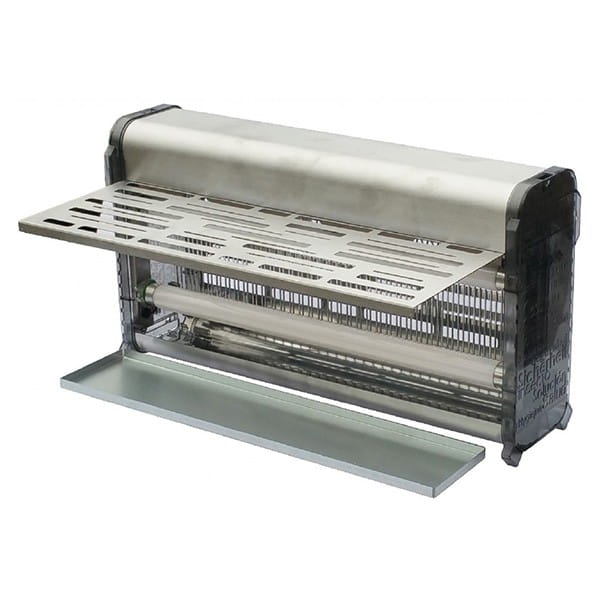 Elektryczna łapka na owady 3700 V, do 150 m2, 40W, srebrny, Format1, IP20