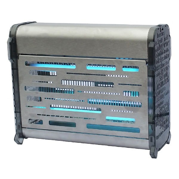 Elektryczna łapka na owady 3700 V, do 100 m2, 40W, srebrny, Format1, IP20