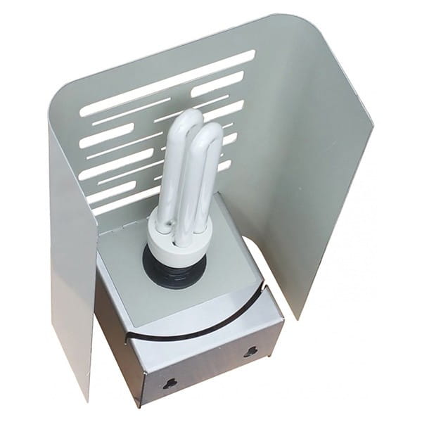 Elektryczna łapka na owady 230 V, do 50 m2, 20W, srebrny, Format1, IP20, z lepem na owady