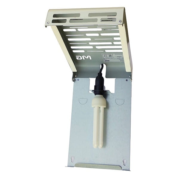 Elektryczna łapka na owady 230 V, do 50 m2, 20W, srebrny, Format1, IP20, z lepem na owady
