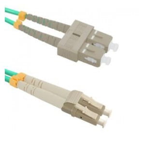 Patchcord Światłowodowy Qoltec LC/UPC-SC/UPC MM 50/125 OM4 5m