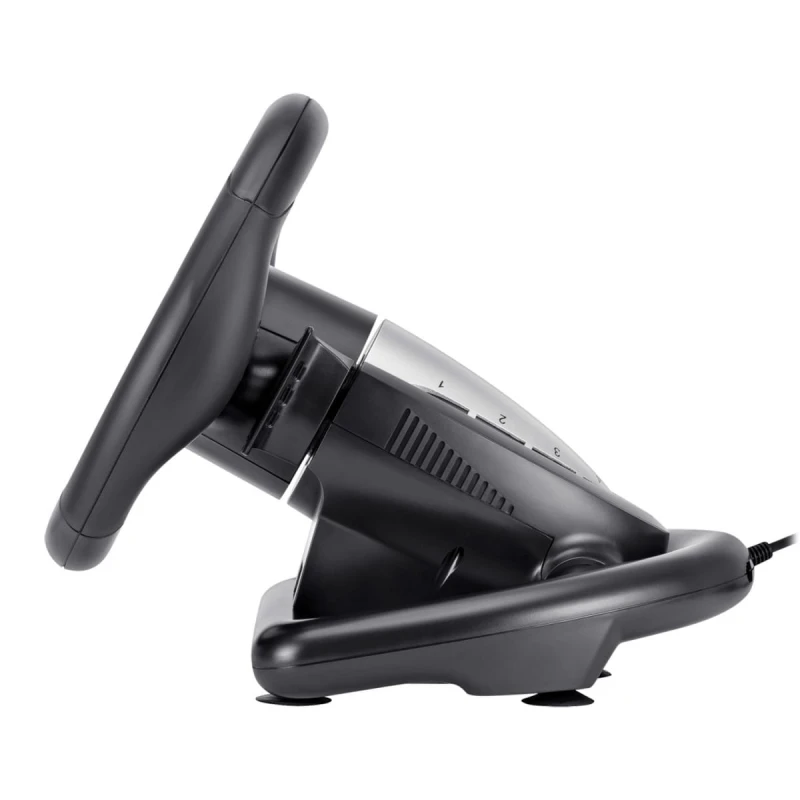 Kierownica Defender TURBO PRO, 10przycisk, USB, czarny, z pedałami, PS3,PS4,PC,Xbox One,Xbox Series X/S,Nintendo Switc