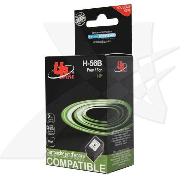 UPrint kompatybilny ink / tusz z C6656AE, black, 25ml, H-56B, dla HP DeskJet 450, 5652, 5150, 5850, psc-7150, OJ-6110