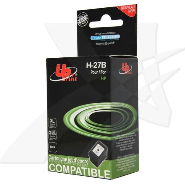 UPrint kompatybilny ink / tusz z C8727AE, black, 20ml, H-27B, dla HP DeskJet 3420, 3325, 3550, 3650
