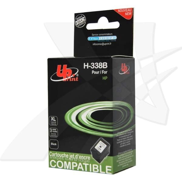UPrint kompatybilny ink / tusz z C8765EE, HP 338, black, 660s, 25ml, H-338B, dla HP Photosmart 8150, 8450, OJ-6210, DeskJet 5740