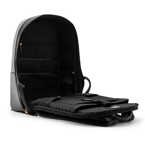 Plecak na  notebook 15,6", Dalia, czarny, poliuretan, Bestlife