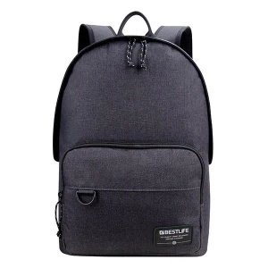 Plecak na  notebook 15,6", Devon, szary, poliester, Bestlife