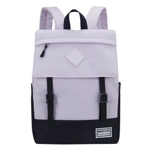 Plecak na  notebook 14,1", COL-Buckles, fioletowy, poliester, Bestlife