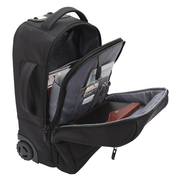 Troley na  notebook 15,6", CPLUS, czarny, poliester, Bestlife