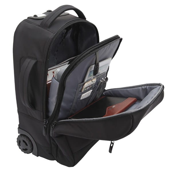 Troley na  notebook 15,6", CPLUS, czarny, poliester, Bestlife