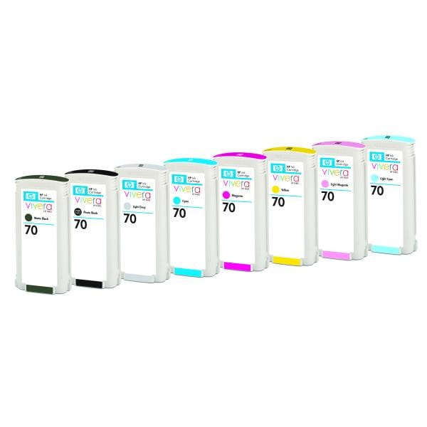 HP oryginalny ink / tusz C9455A, HP 70, light magenta, 130ml, HP Designjet Z3100, Z2100