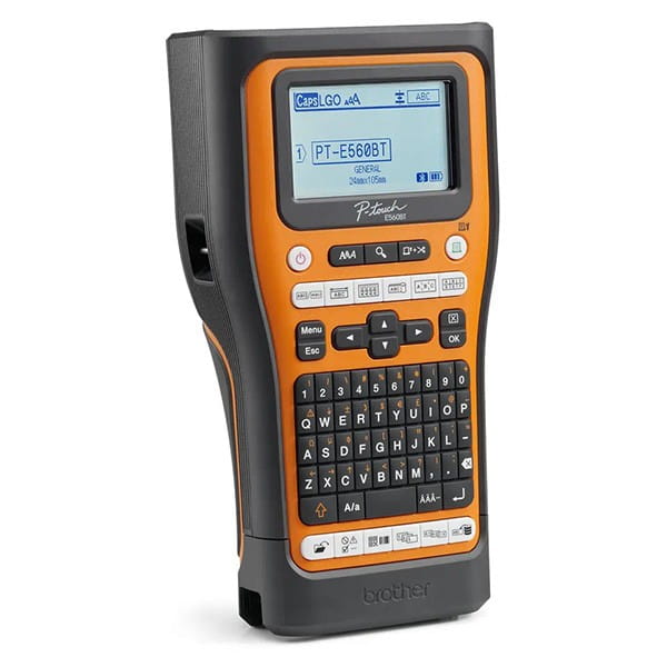 Drukarka etykiet Brother, PT-E560BTVP, z walizką