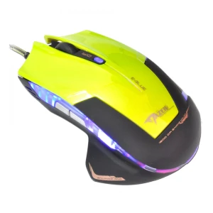 Mysz przewodowa USB, E-blue Mazer R, zielona, optyczna, 2400DPI, EOL