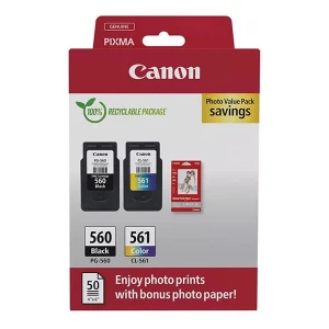 Canon oryginalny ink / tusz PG-560/CL-561/GP-501, 3713C008, black/color, Multi-pack