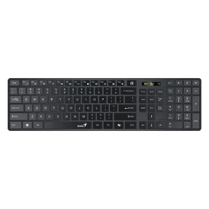 Genius SlimStar 126 COPILOT, klawiatura CZ/SK, klasyczna, przewodowa (USB), czarna