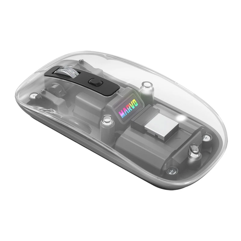 Mysz bezprzewodowa, Marvo PRISM B10  Black, czarna, optyczna, 1600DPI
