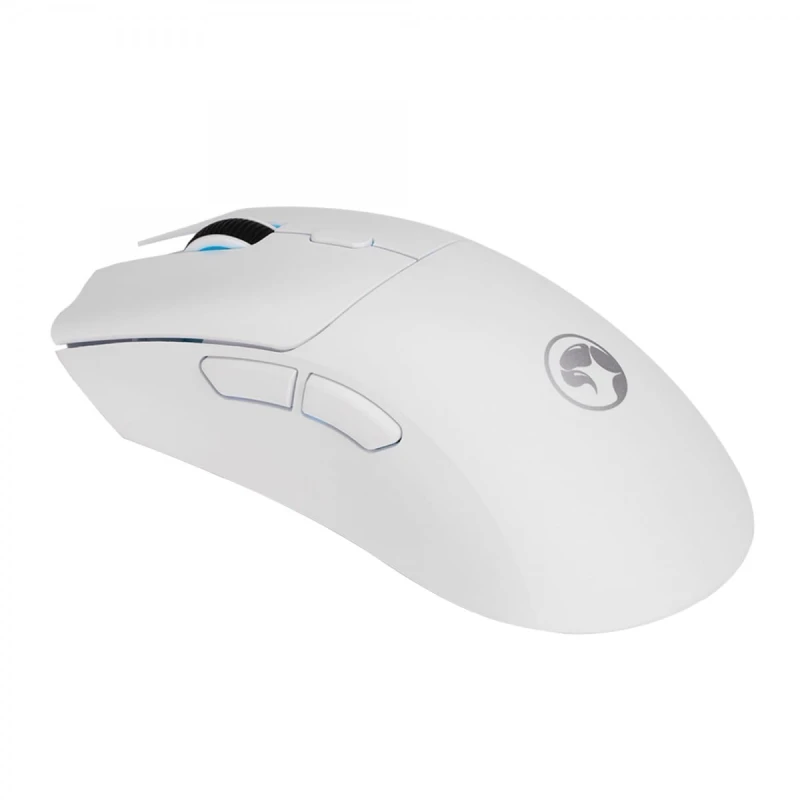Mysz przewodowa, Marvo Niro 40 White, biała, optyczna, 12000DPI
