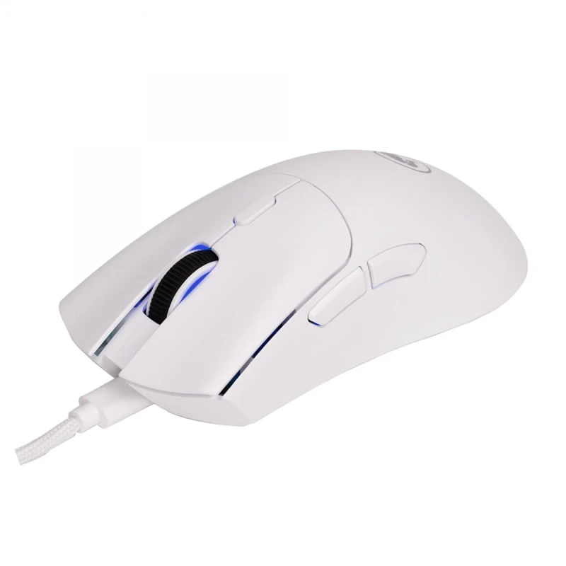 Mysz przewodowa, Marvo Niro 40 White, biała, optyczna, 12000DPI