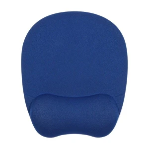 Podkładka pod mysz, ergonomiczna, pianka zapamiętująca kształt, ciemnoniebieski, Powerton