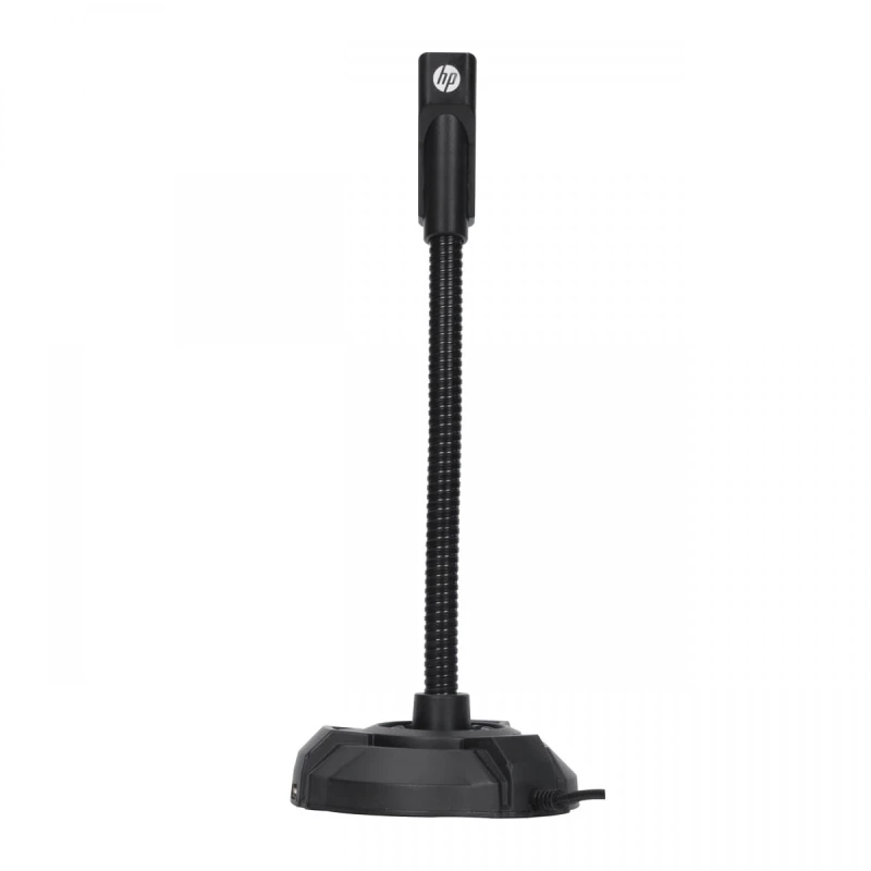HP, komputerowy mikrofon, DHP-1100C, czarny, lampka LED USB Hub