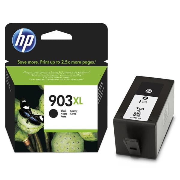 HP oryginalny ink / tusz T6M15AE, HP 903XL, black, 825s, 21.5ml, high capacity, HP Officejet 6962,Pro 6960,6961,6963,6964,6965,696