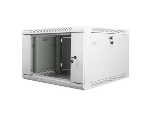 Szafa instalacyjna Rack wisząca 19" 6U 600x450 szara Lanberg (flat pack) - USZ OPAK