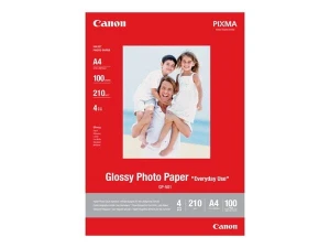 Canon Photo paper Glossy, GP-501, foto papier, połysk, GP501 A4 typ 0775B001, biały, A4, 200 g/m2, 100 szt., atrament