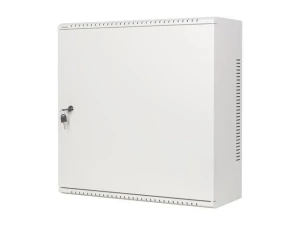 Szafa instalacyjna Rack Wisząca 19" 6U+3U 540x200 Niskoprofilowa Szara Lanberg (złożona)