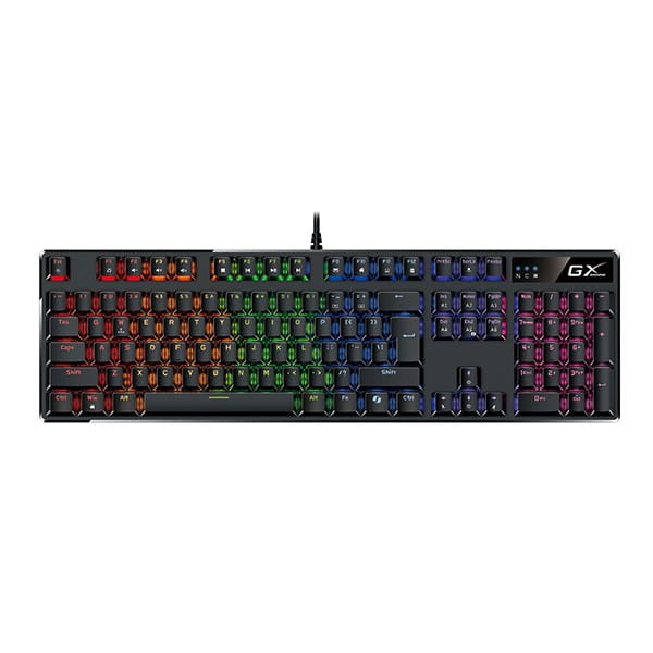 Genius GX Gaming Scorpion K12 Copilot, klawiatura CZ/SK, do gry, przewodowa (USB), czarna, mechaniczna