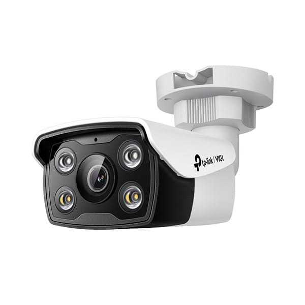 TP-link IP kamera Wi-Fi do monitoringu zewnętrznego VIGI C340(2.8mm), QHD 2560x1440, PoE, biała, 4MPx full kolor, inteligentne wyk