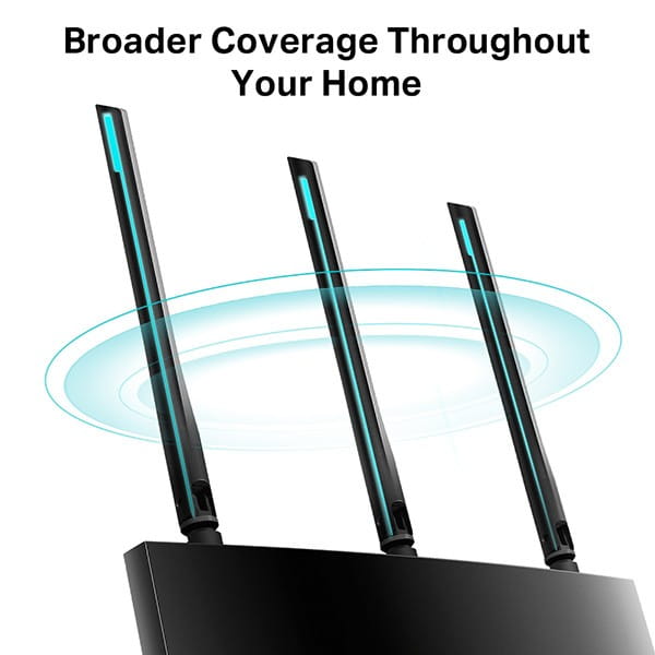 TP-LINK router Archer A8 2.4GHz i 5GHz, extender/ wzmacniacz, access point, IPv6, PPPoE, PPTP, L2TP, 1900Mbps, zewnętrzna anténa,