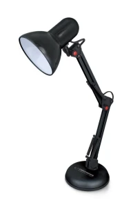 Lampka biurkowa Esperanza E27 AVIOR ELD112K czarna - USZ OPAK