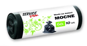 Worki na śmieci STELLA LDPE mocne 60L 10 szt.