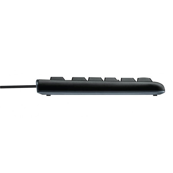 Logitech MK120, zestaw klawiatura z przewodową myszą optyczną, US, klasyczna, przewodowa (USB), czarna