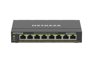 Switch zarządzalny Netgear GS308EPP SOHO Plus 8x1G PoE+ 123W