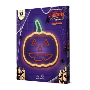 Neon PLEXI LED HAPPY PUMPKIN orange green FPNE10 