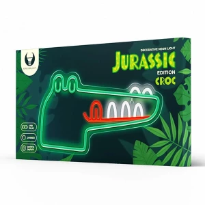 Neon PLEXI LED JURASSIC CROC green FLNJ03 