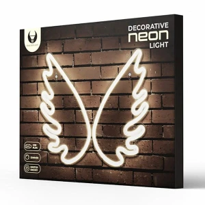 Neon PLEXI LED WINGS white FPNE09X 