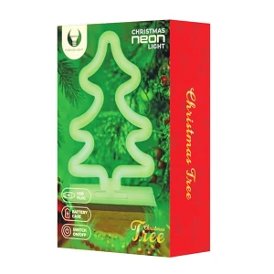 Neon Wood Stand LED TREE green FLNW03 