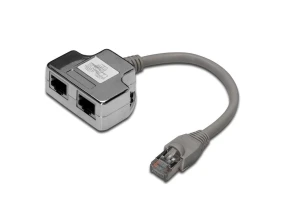 Adapter RJ45 DIGITUS DN-93904 2x gniazdo RJ45 kat.5e - OTW OPAK