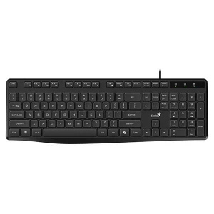 Genius KB-117S COPILOT, klawiatura CZ/SK, klasyczna, przewodowa (USB), czarna