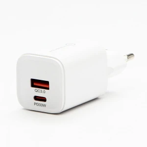 Powerton Zasilacz / sieciowy adapter 33W, 2-portowy, USB-C, USB-A