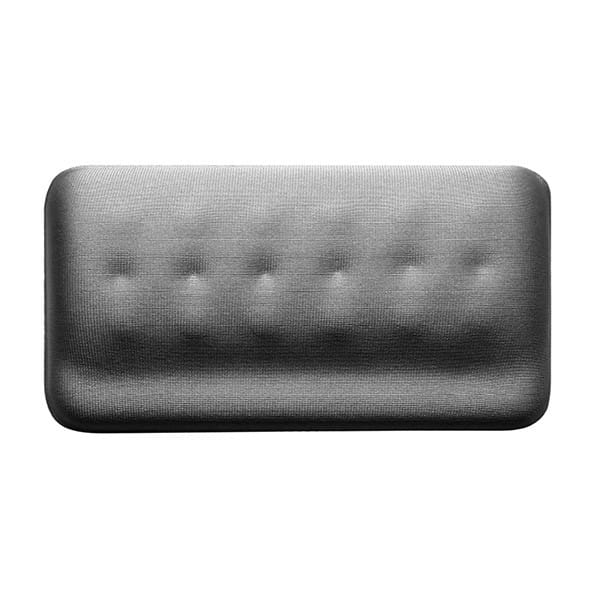 Podkładka pod nadgarstek, Powerton Ergoline Dark Edition, ergonomiczna, szara, piana, Powerton