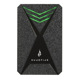 SSD Zewnętrzny Surefire GX3 Gaming, 53684, 1000GB, czarny, 2.5", USB micro B