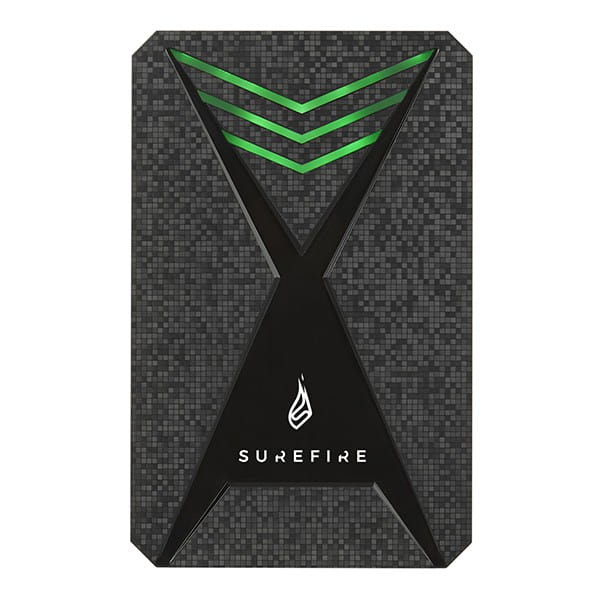 SSD Zewnętrzny Surefire GX3 Gaming, 53684, 1000GB, czarny, 2.5", USB micro B