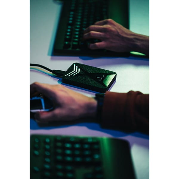 SSD Zewnętrzny Surefire GX3 Gaming, 53684, 1000GB, czarny, 2.5", USB micro B